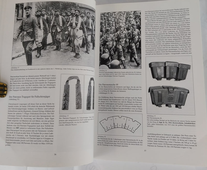 Patronentaschen, Patronengürtel und Banduliere 1850 - 1950