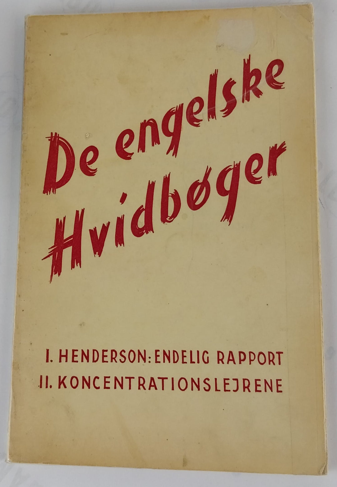 De engelske Hvidbøger