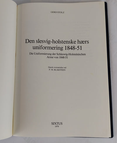 Den slesvig-holstenske hærs uniformering 1848-51