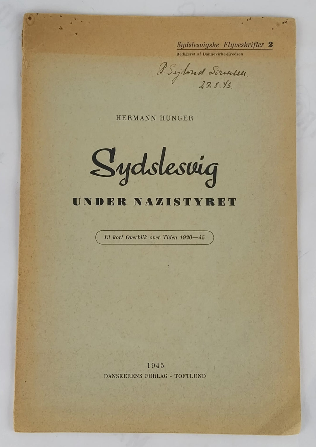 Sydslesvig under nazistyret