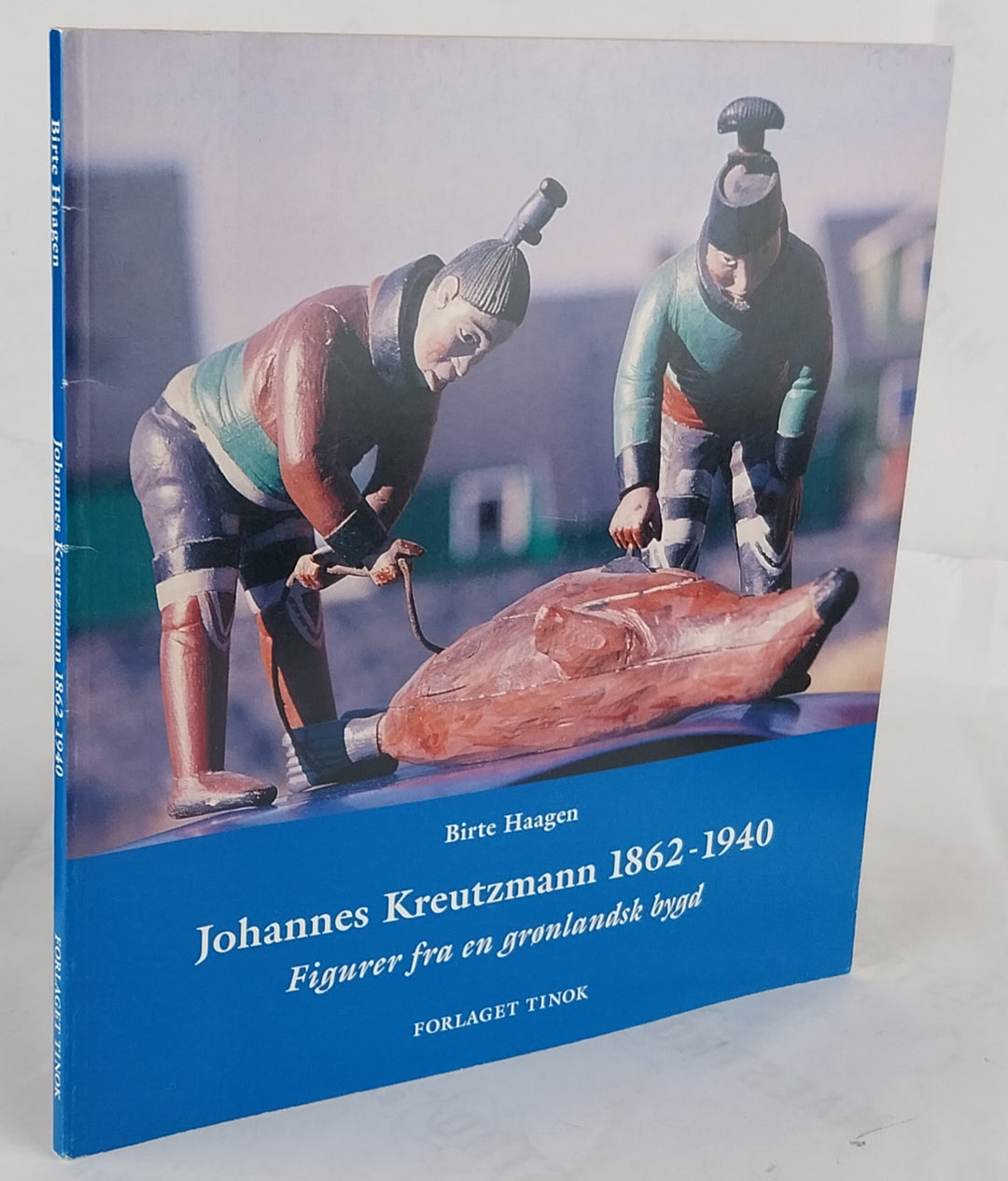Johannes Kreutzmann 1862 - 1940. Figurer fra en grønlandsk bygd.