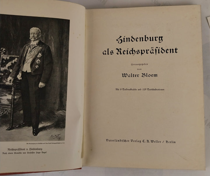 Hindenburg als Reichspräsident