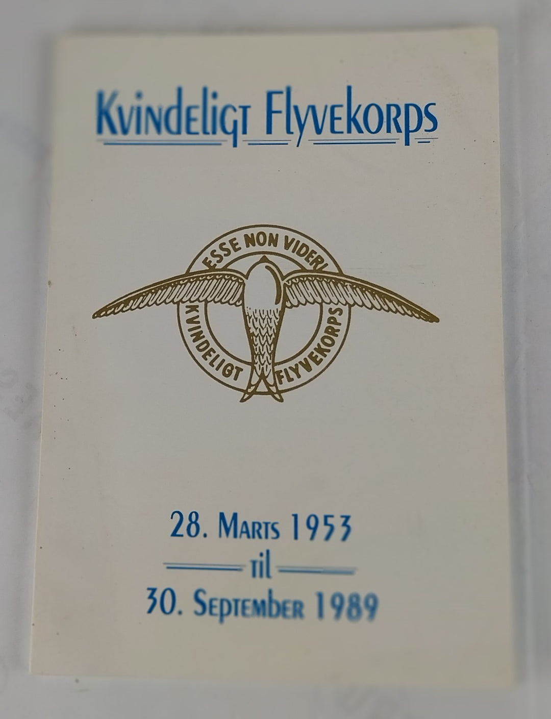 Kvindeligt Flyvekorps 28. Marts 1953 til 30. September 1989
