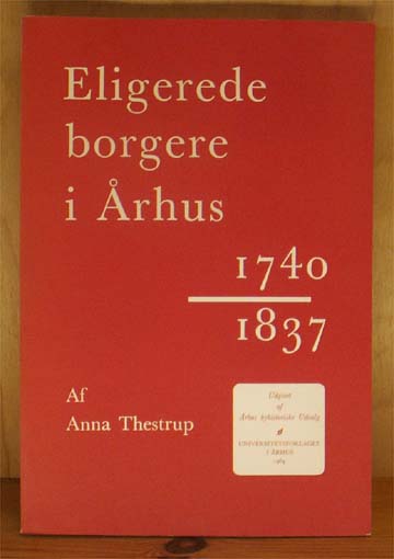 Eligerede borgere i Århus 1740-1837