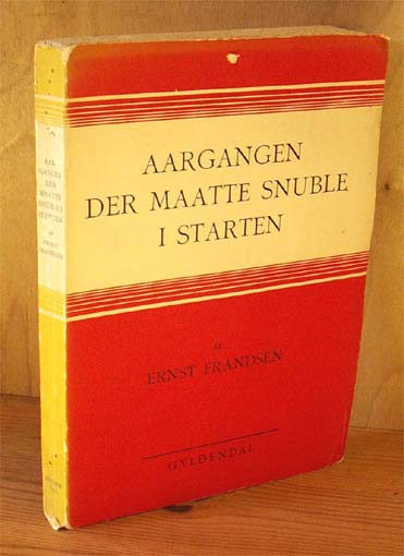 Aargangen der maatte snuble i starten