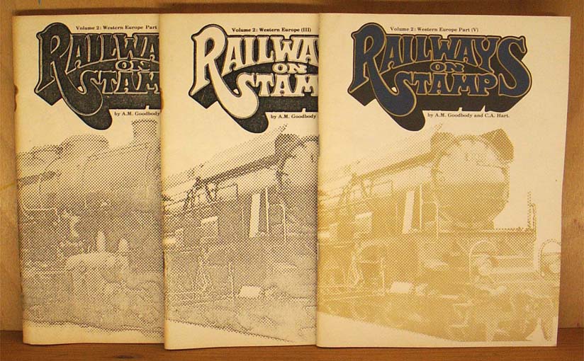 Railways on Stamps. vol. 2: Western Europe part (III, IV, V)