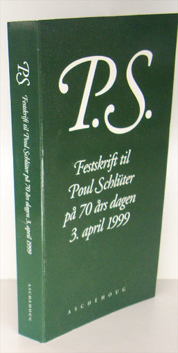 P.S. Festskrift til Poul Schlüter