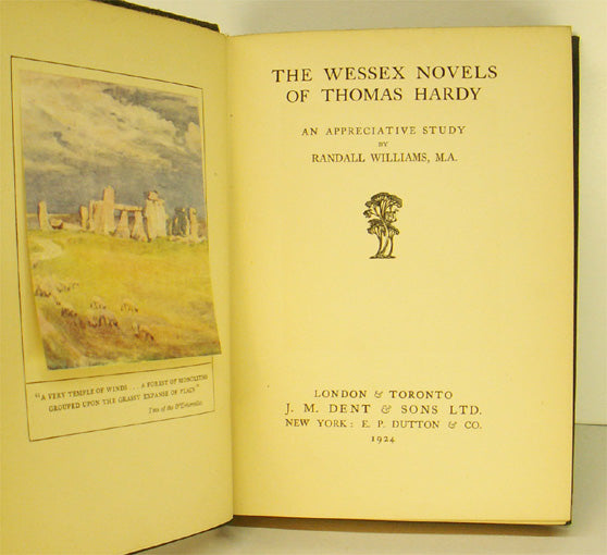 The Wessex Novels of Thomas Hardy