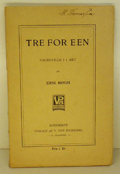 Tre for een