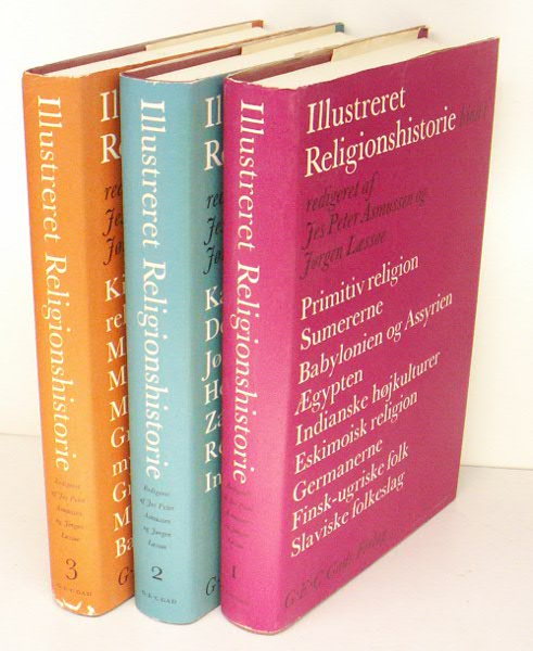 Illustreret religionshistorie. Bind 1-3.