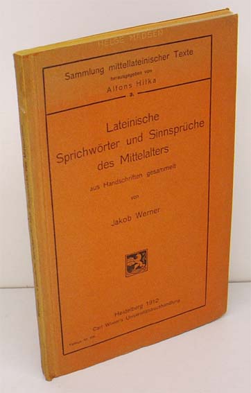 Lateinische Sprichwörter und Sinnsprüche des Mittelalters