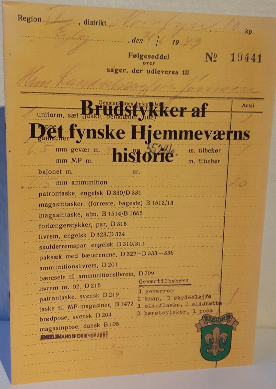 Brudstykker af Det fynske Hjemmeværns historie