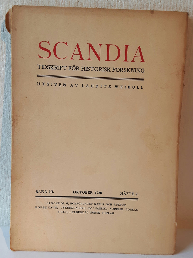Scandia Band III. Häfte 2 1930