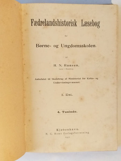 Fædrelandshistorisk Læsebog