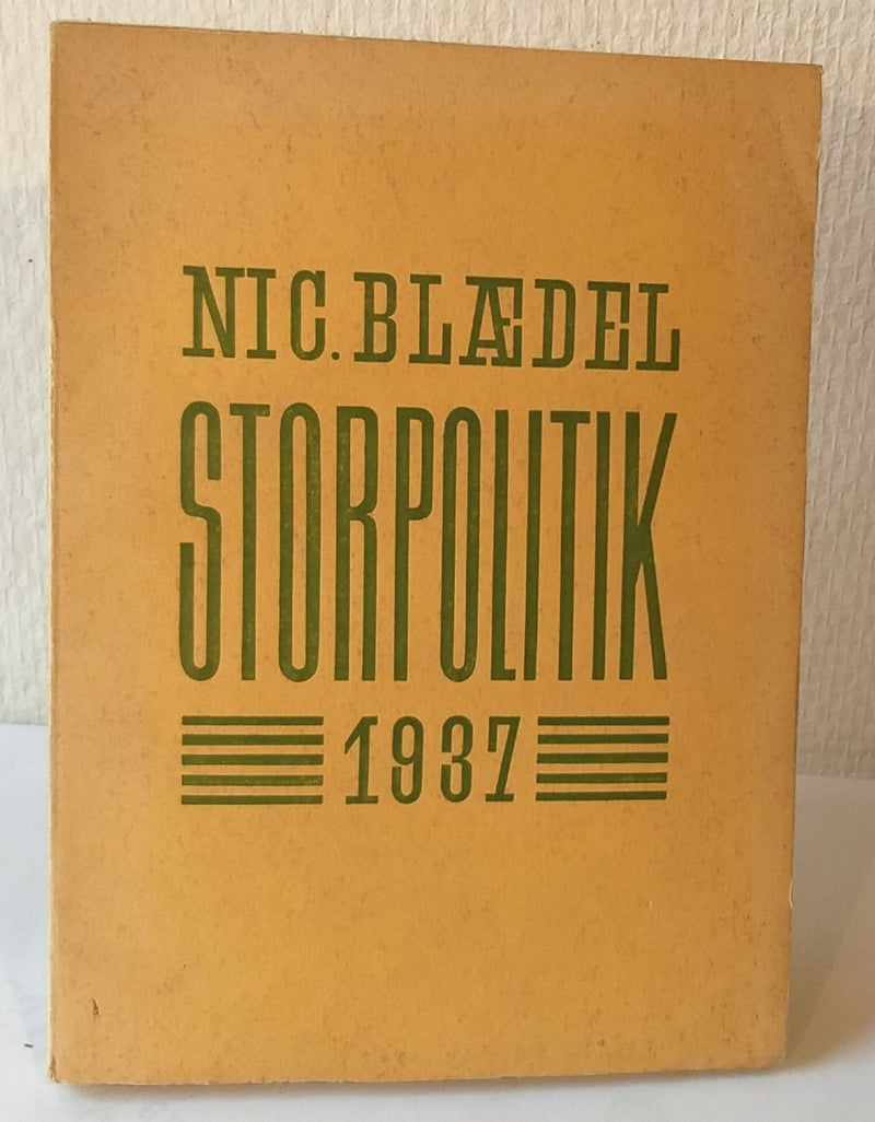Storpolitik 1937