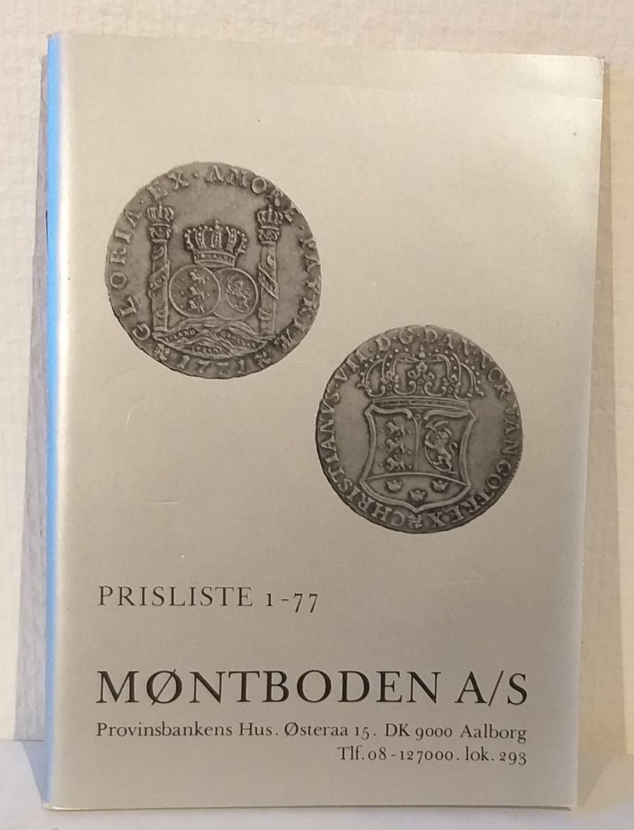 Møntboden prisliste 1-77