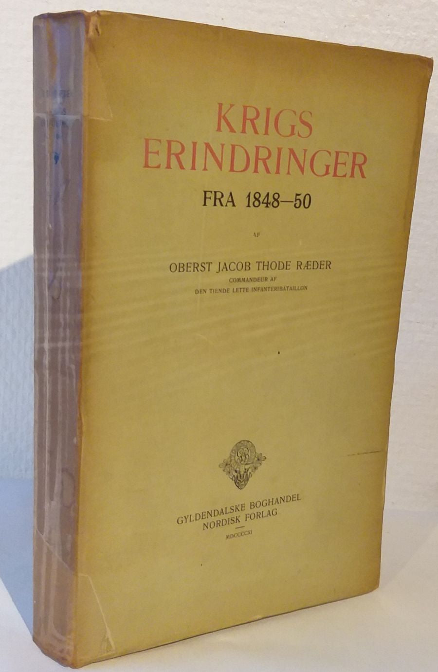 Krigserindringer fra 1848-50