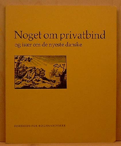 Noget om privatbind