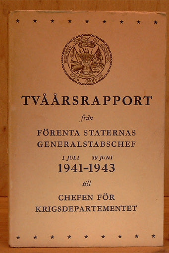 Tvåårsrapport från Förenta Staternas Generalstabschef