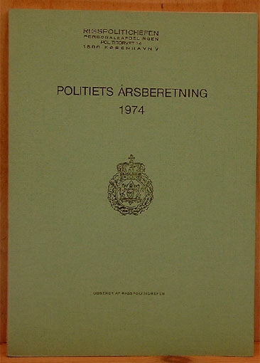 Politiets Årsberetning 1974