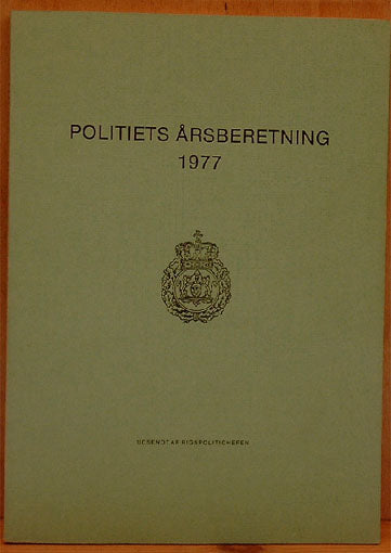 Politiets Årsberetning 1977