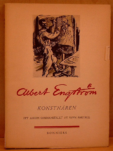Albert Engström. Konstnären