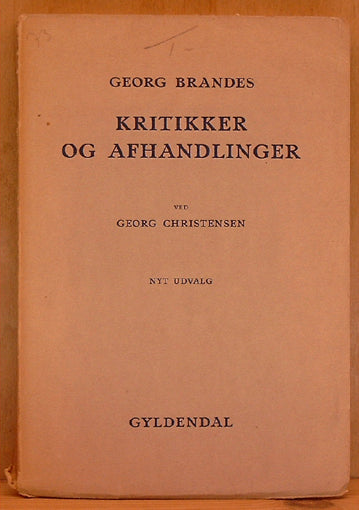 Kritikker og afhandlinger