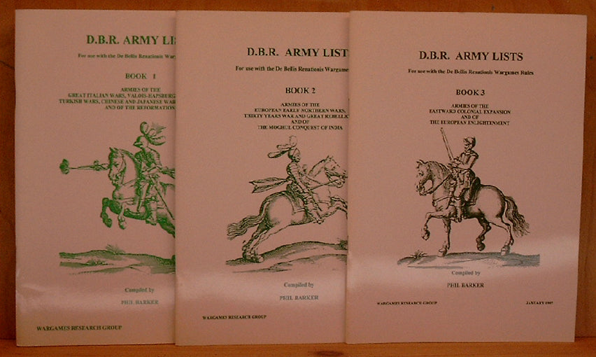 D.B.R. Army Lists