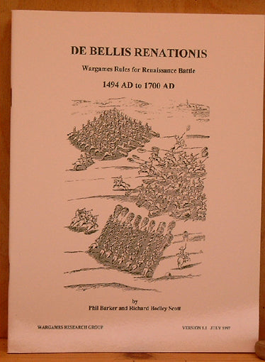 Wargames Rules for Renaissance Battle 1494 AD to 1700 AD