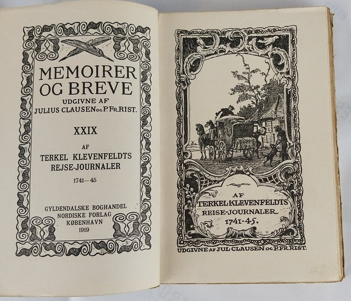 Af Terkel Klevenfeldts reise-journaler 1741-45