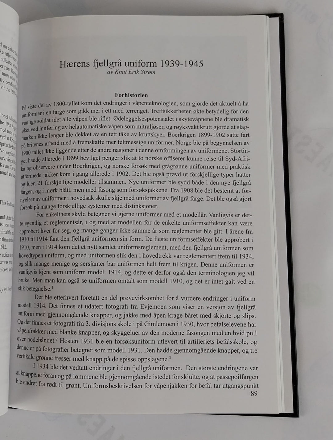 Norsk Våpenhistorisk selskap. Årbok 2019