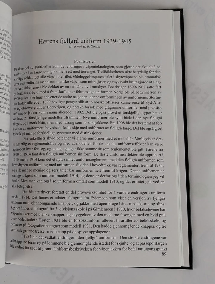 Norsk Våpenhistorisk selskap. Årbok 2019