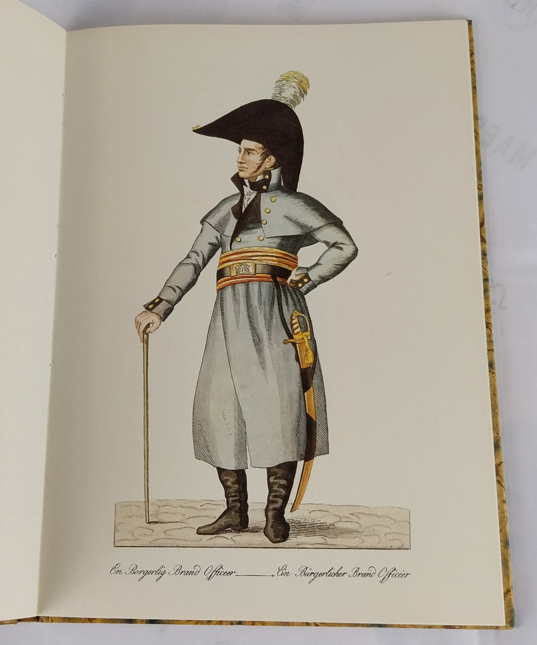 Københavnske dragter omkring 1810.