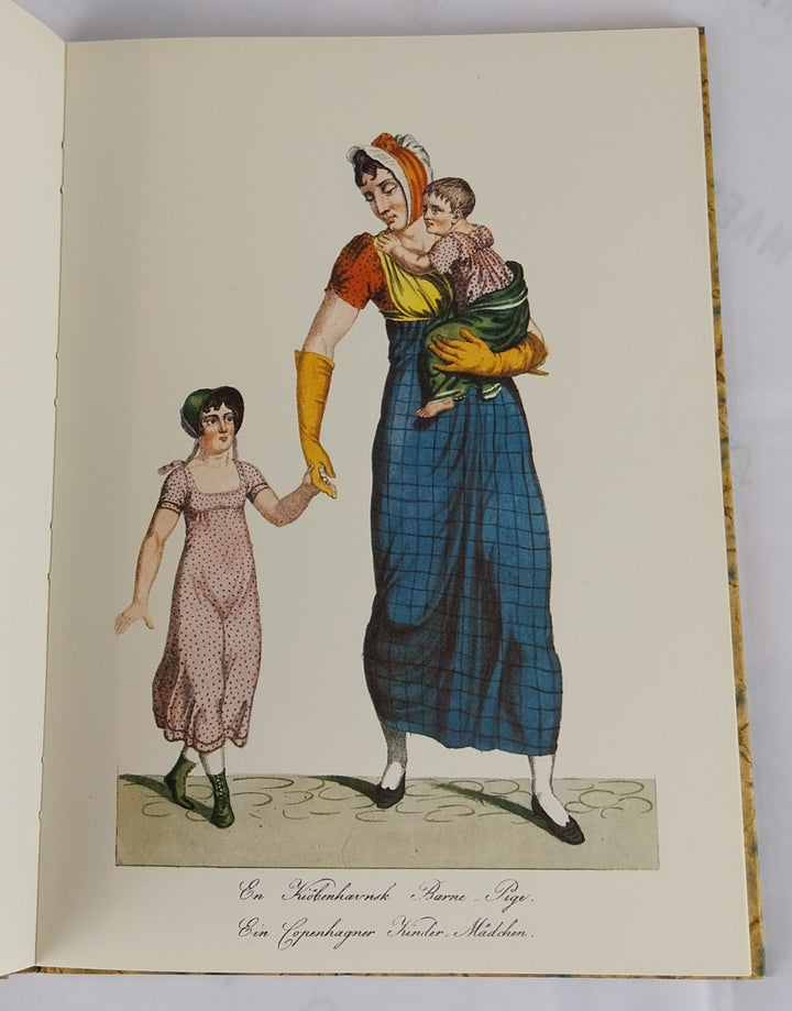 Københavnske dragter omkring 1810.
