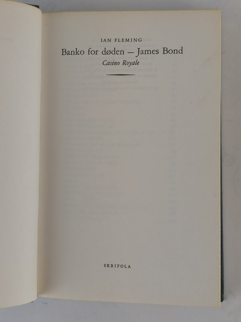 Banko for døden - James Bond