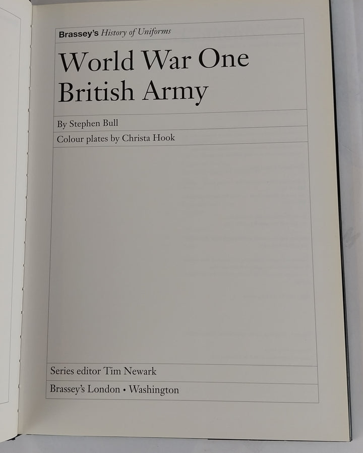 Brassey's History of Uniforms. World War One, British Army