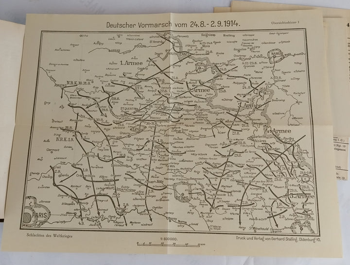 Die Schlacht bei St. Quentin 1914