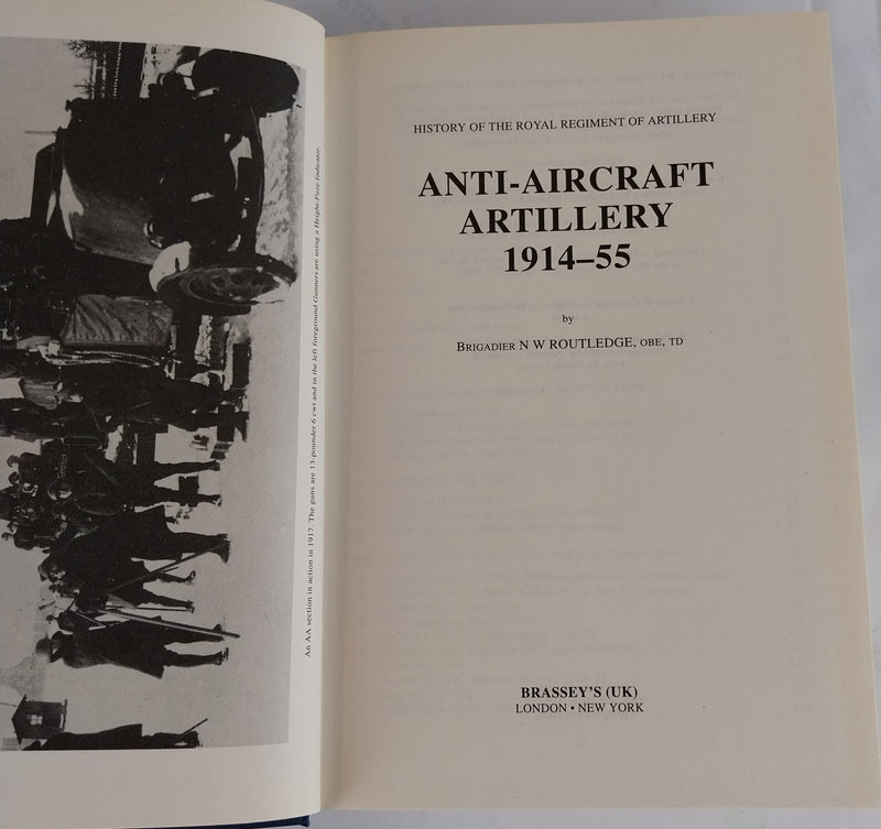 Anti-Aircraft Artillery 1914-55