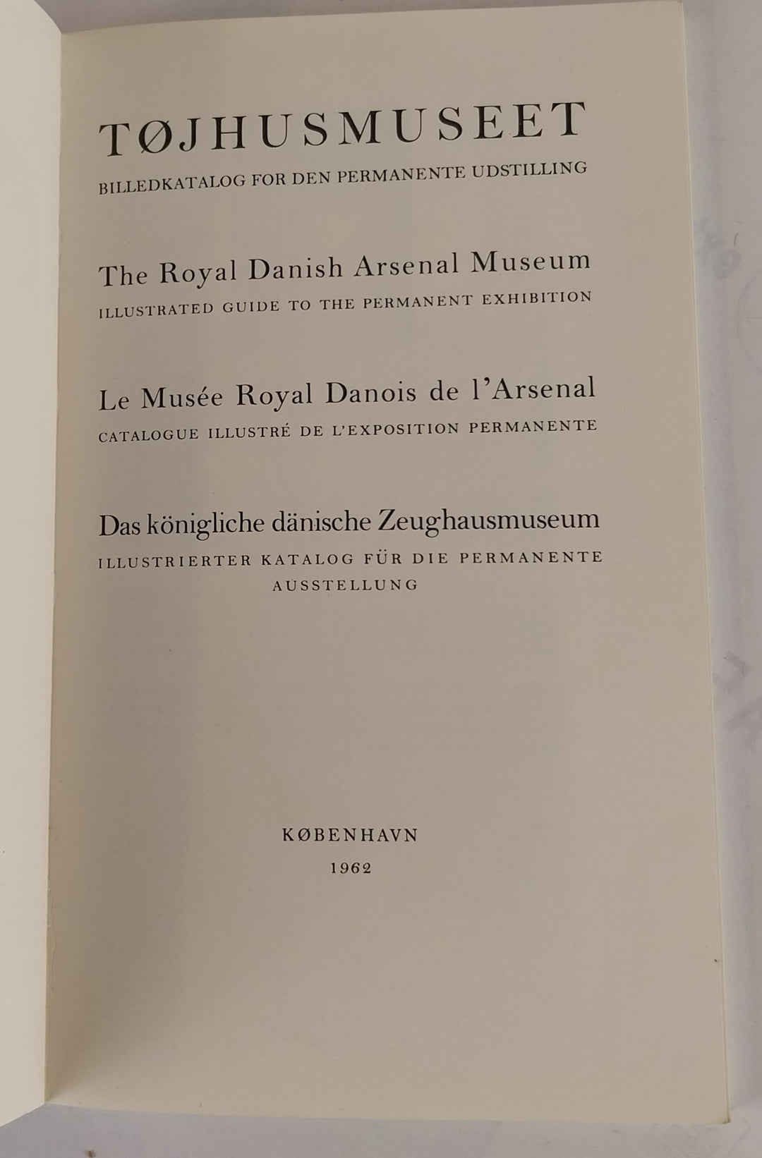 Tøjhusmuseet - Billedkatalog for den permanente udstilling