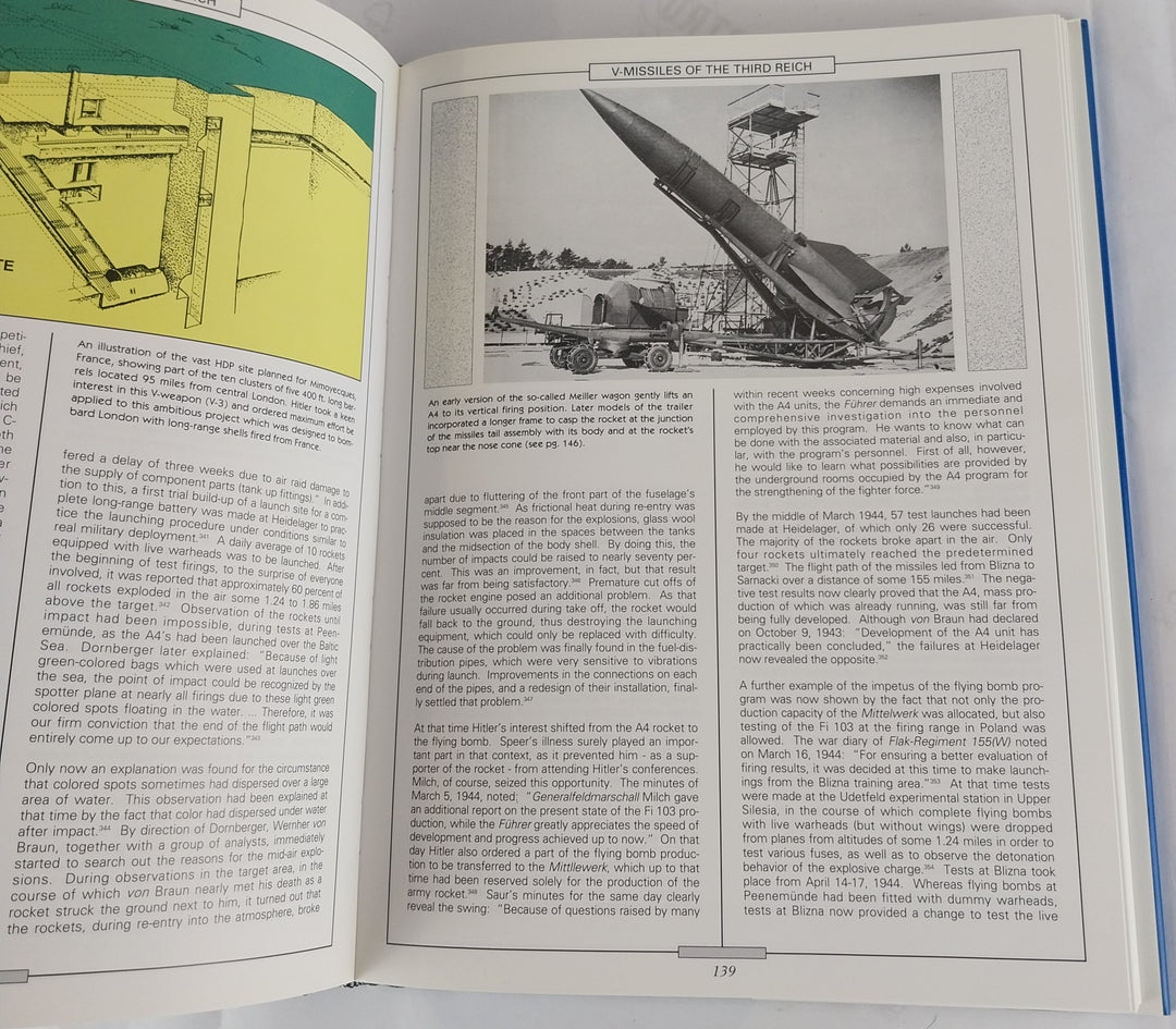 V-Missiles of the Third Reich, The V-1 and V-2