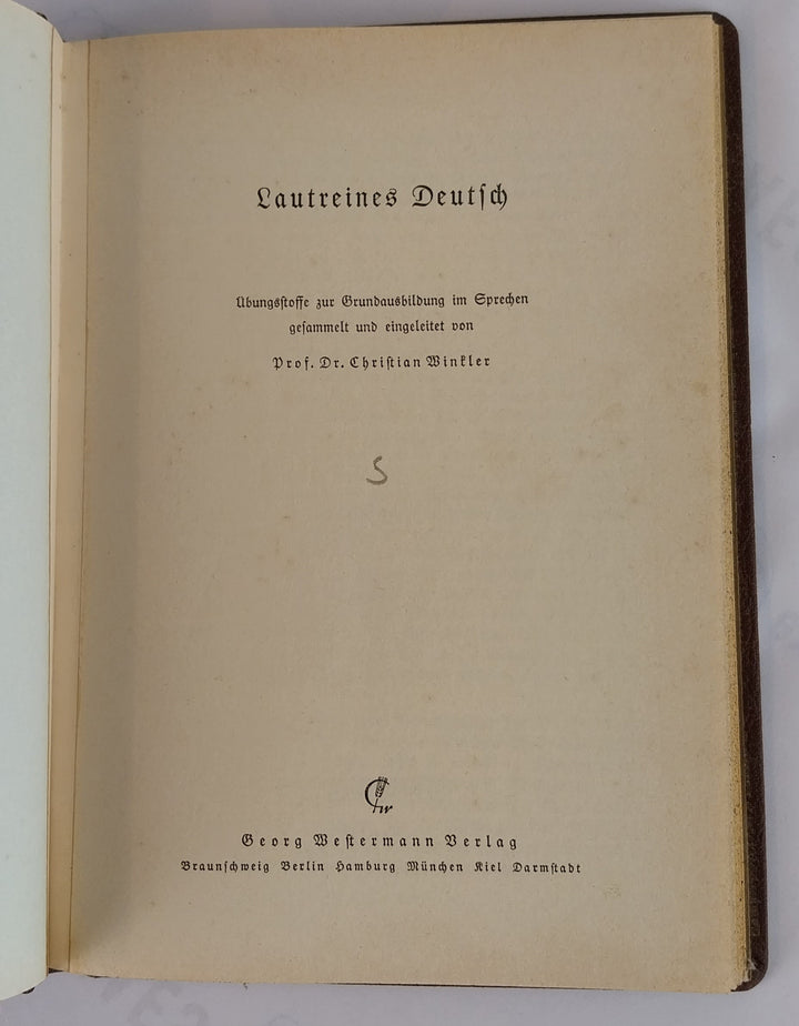 Lautreines Deutsch