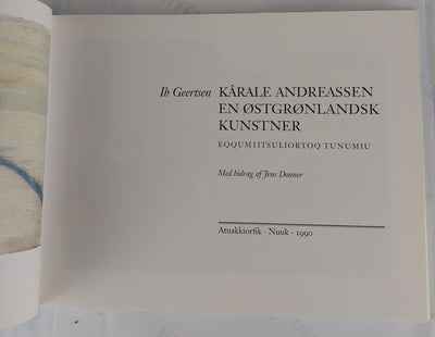 Den grønlandske kunstner Kârale Andreassens (1890-1934) tegninger.