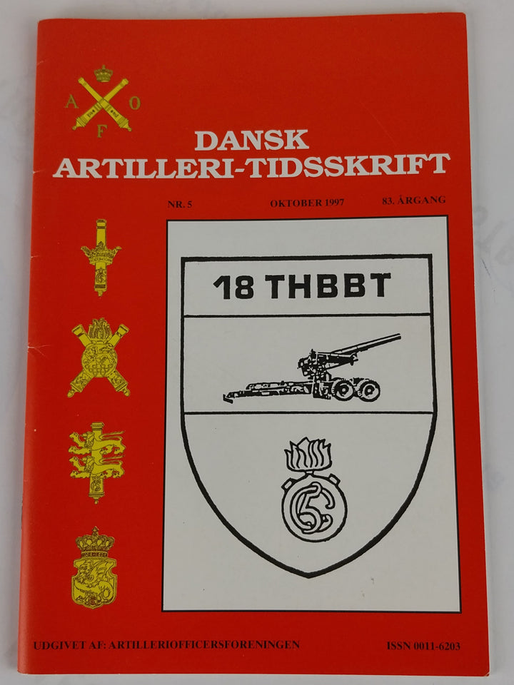Dansk Artilleri-Tidsskrift, oktober 1997