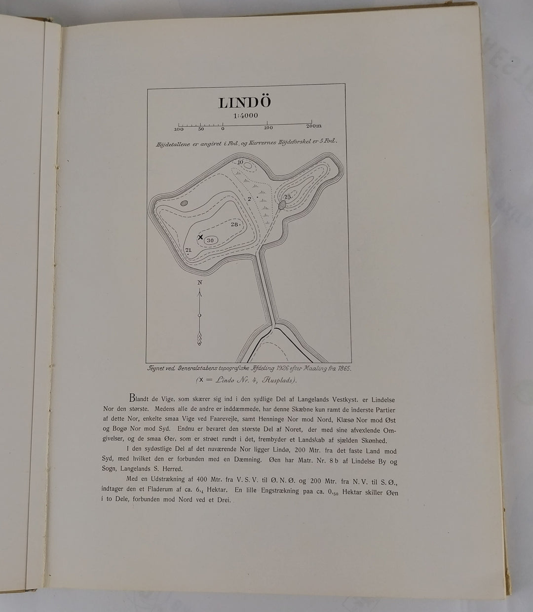 Lindø. En boplads fra Danmarks yngre stenalder. Første del.