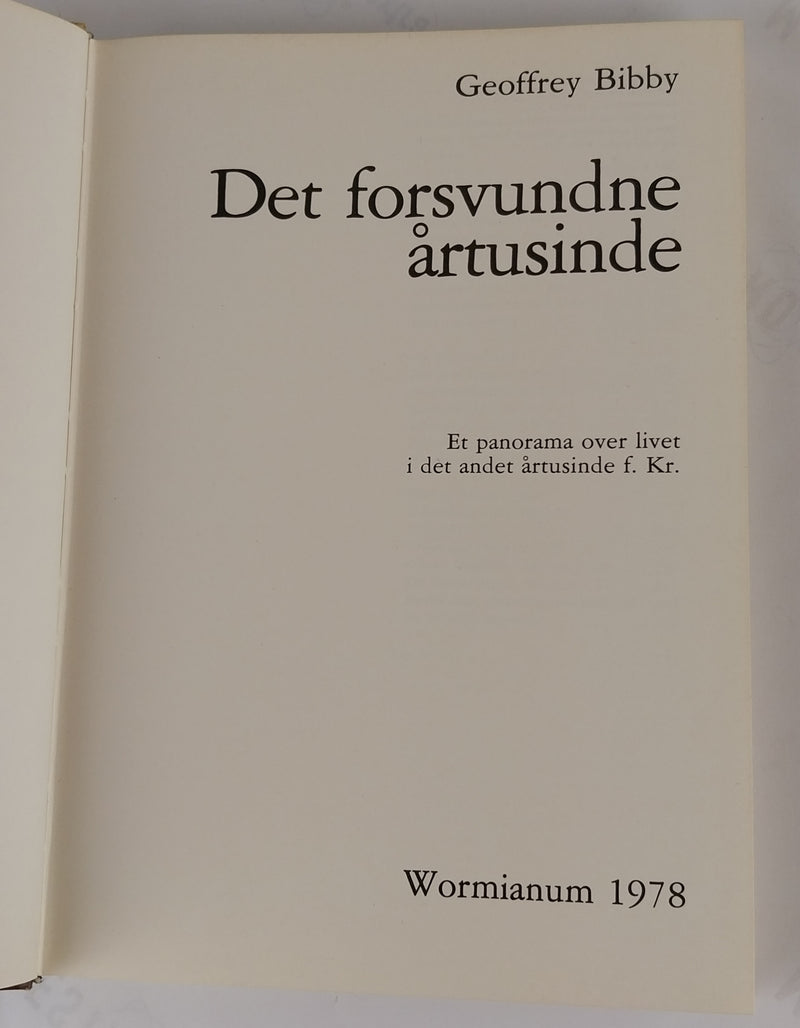 Det forsvundne årtusinde