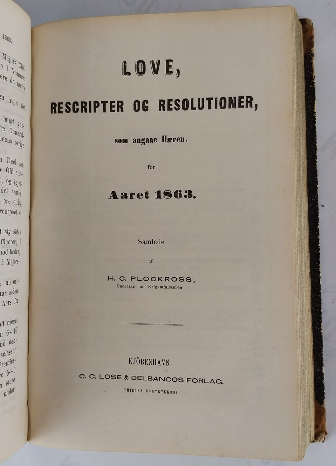 Tidsskrift for Krigsvæsen 1863