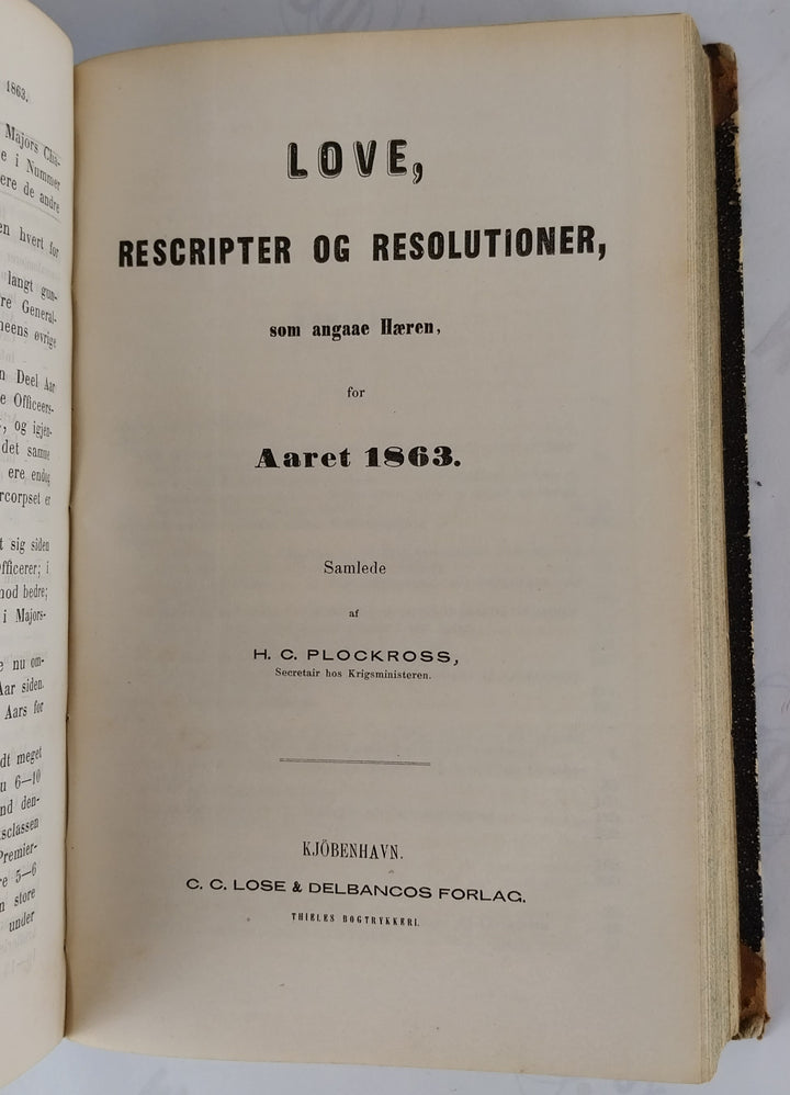 Tidsskrift for Krigsvæsen 1863