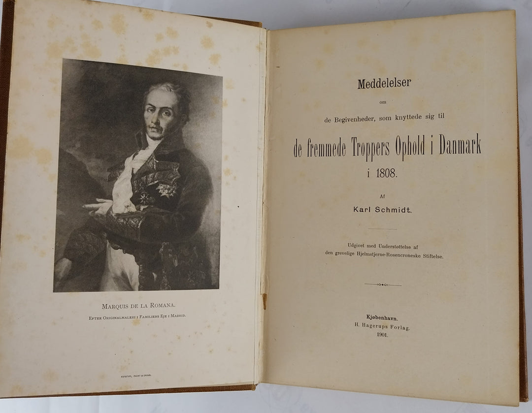 Meddelelser om de Begivenheder, som knyttede sig til de fremmede Troppers Ophold i Danmark i 1808.