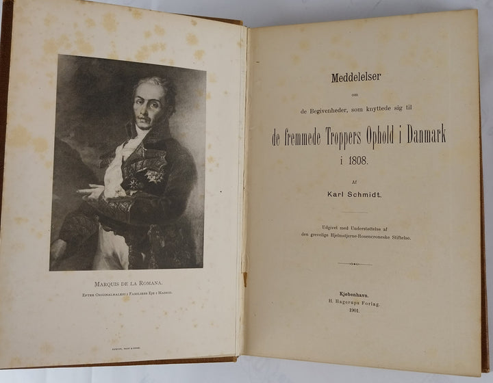 Meddelelser om de Begivenheder, som knyttede sig til de fremmede Troppers Ophold i Danmark i 1808.