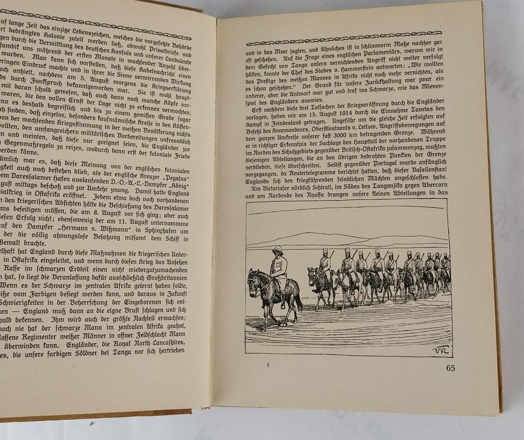 Vier Jahre Weltkrieg in Deutsch-Ostafrika.